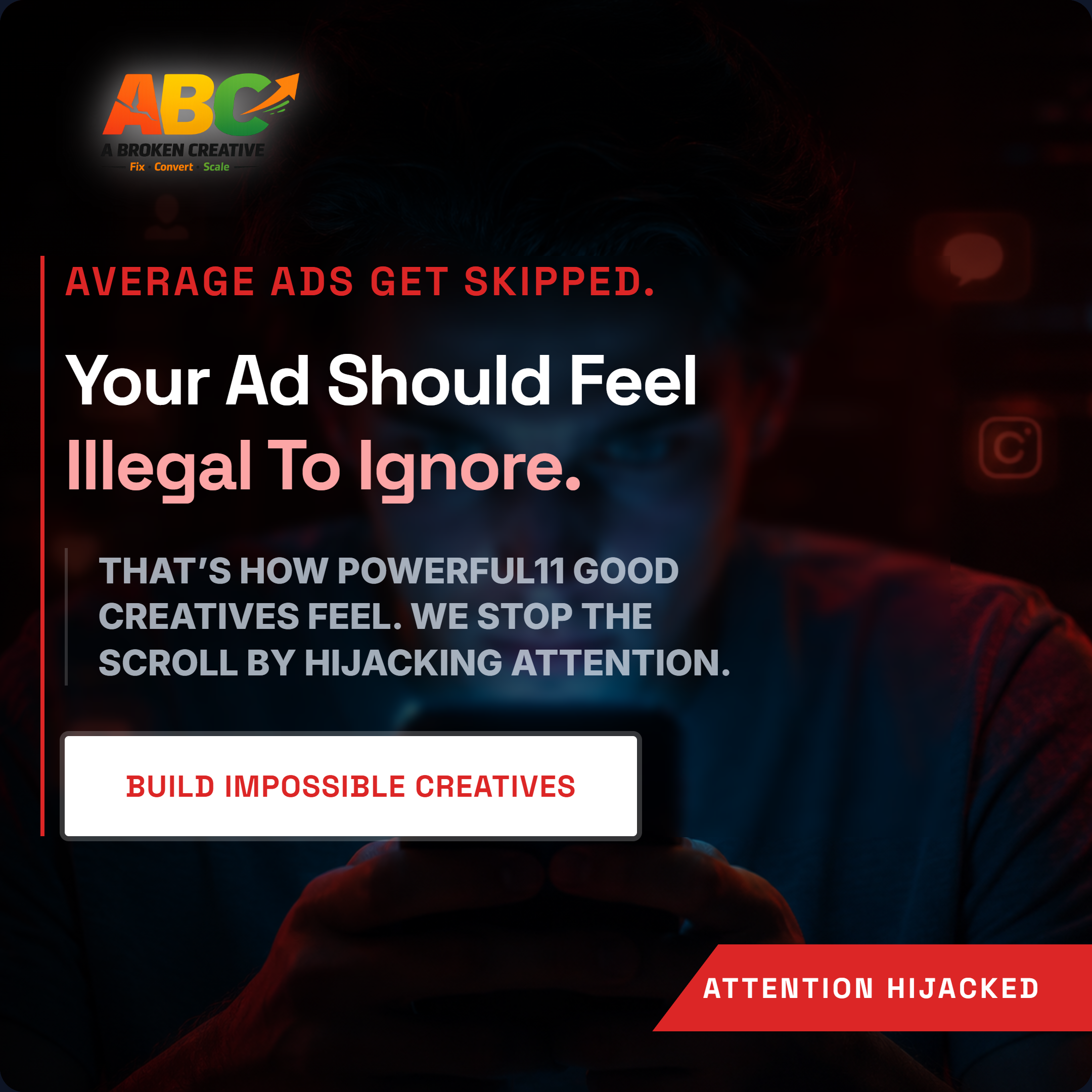Illegal To Ignore Ad
