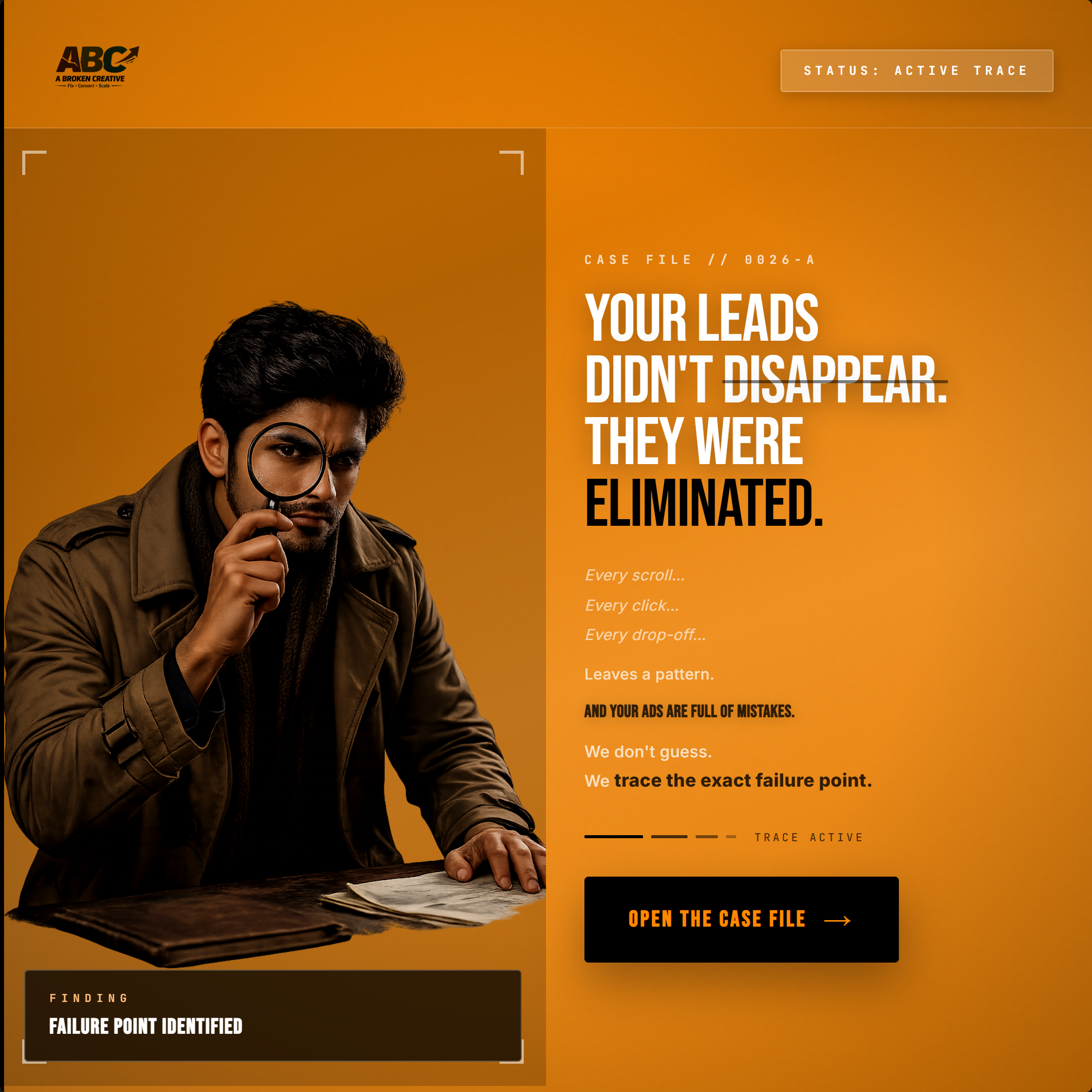 Lead Investigation Ad